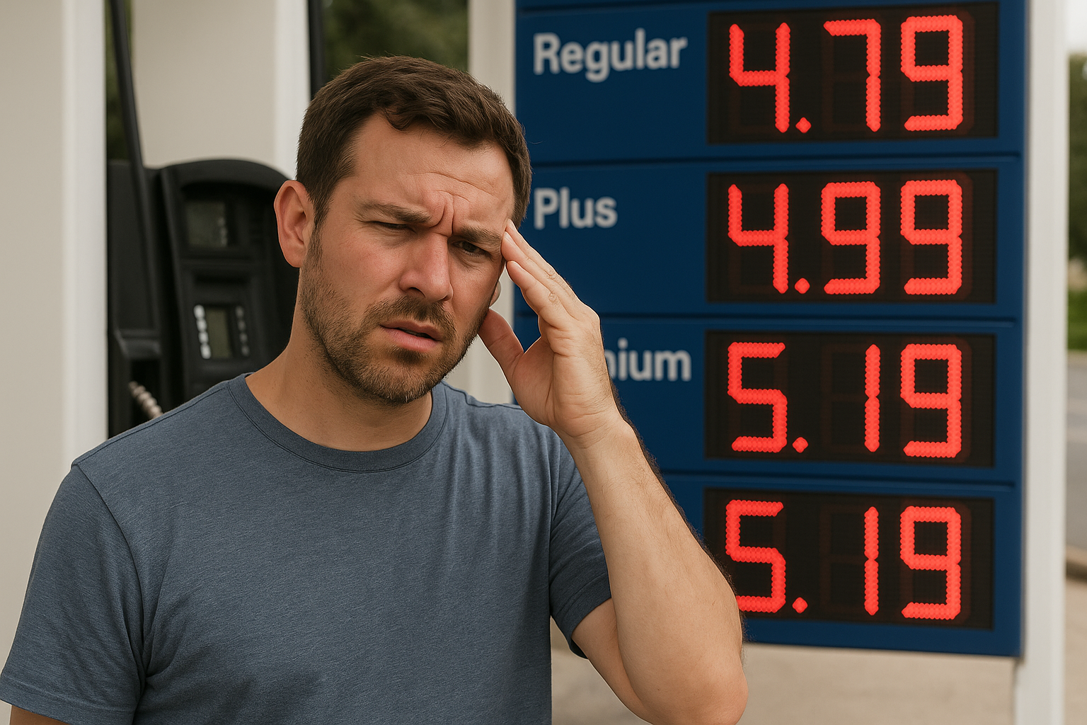 “Gas is only expensive if you think about it too hard,”